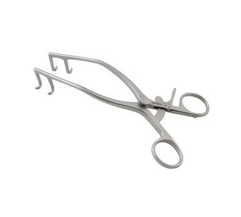 Soft Tissue Retractor, 3 Blunt Prongs On 21.0 Mm Blade, 7 1/2" (19.0 Cm)
